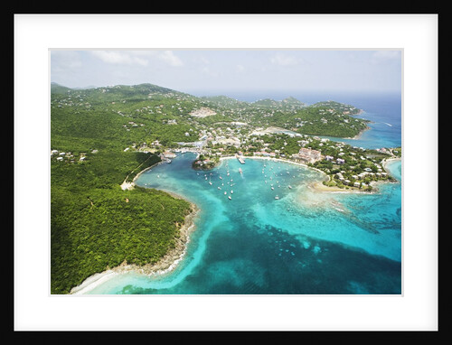 Cruz Bay on St. John in the U.S. Virgin Islands by Anonymous