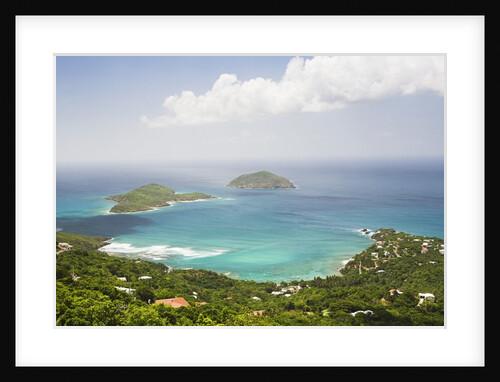 Inner and Outer Brass Islands Viewed from St. Thomas by Anonymous