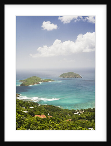 Inner and Outer Brass Islands Viewed from St. Thomas by Anonymous