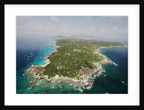 Aerial View of Virgin Gorda by Anonymous