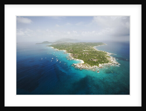 Aerial View of Virgin Gorda by Anonymous