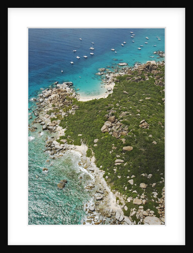 Aerial View of Virgin Gorda by Anonymous