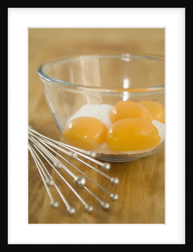 Egg Yolks and Wire Whisk by Anonymous