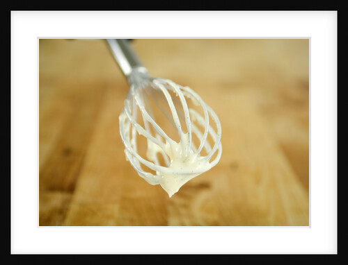 Custard on Whisk by Anonymous