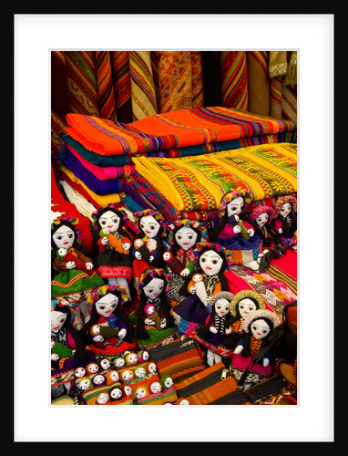 Woven Goods For Sale at Open Air Market by Anonymous