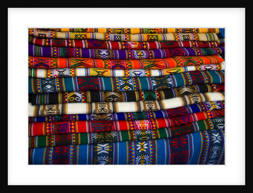 Woven Goods For Sale at Open Air Market by Anonymous