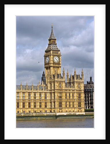 House of Parliament and Big Ben by Anonymous