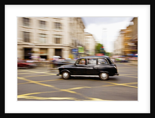 Taxi in London by Anonymous
