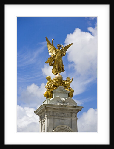 The Queen Victoria Memorial in front of Buckingham Palace by Anonymous