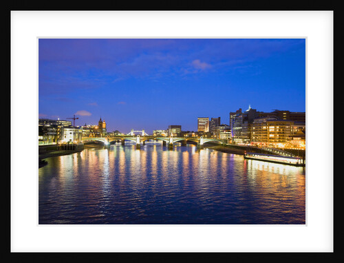 The Thames River from the Millennium Bridge by Anonymous