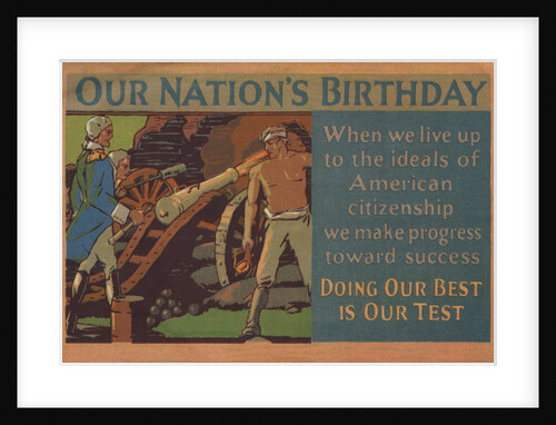 Our Nation's Birthday Illustration by Anonymous