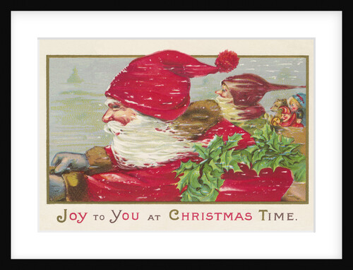 Joy to You at Christmas Time Postcard by Anonymous