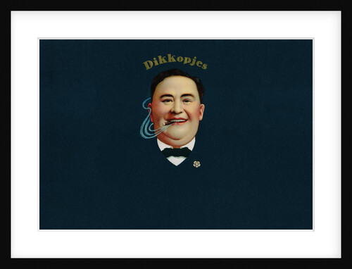 Dikkopjes Cigar Box Label by Anonymous