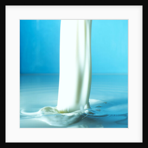 White liquid pouring by Anonymous