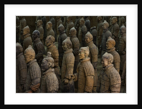Terracotta Warrior Statues in Qin Shi Huangdi Tomb by Anonymous