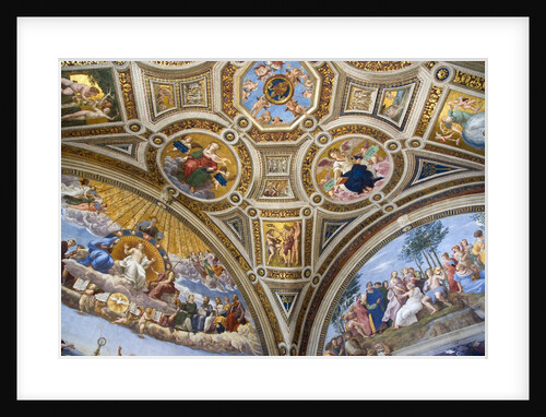 Paintings in Stanza della Segnatura at Vatican Palace by Anonymous