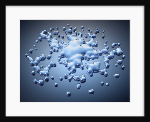 Silver Liquid by Anonymous