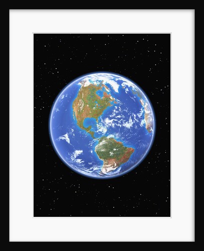 Western Hemisphere of Earth by Anonymous