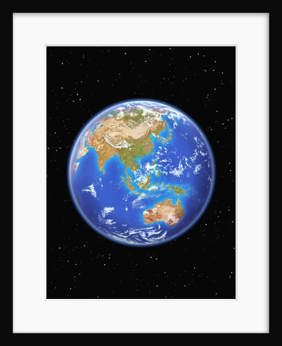 View of Asia and Australia from Space by Anonymous
