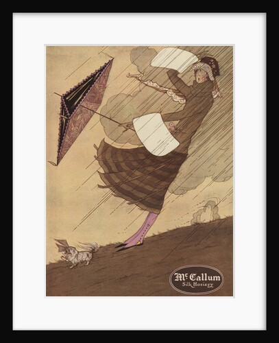McCallum Silk Hosiery Advertisement by M.C. Woodbury