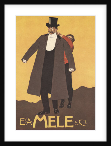 E. & A. Mele & Ci. Print by Leopoldo Metlicovitz