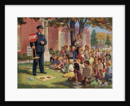 Pals in Safety Illustration by Anonymous