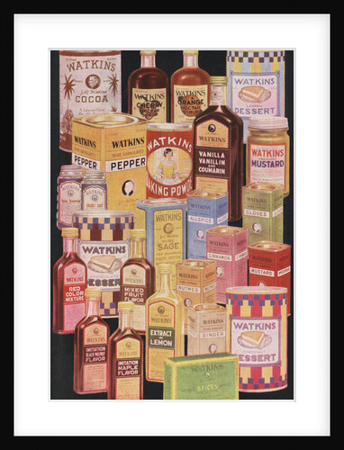 Illustration of Watkins Food Products by Anonymous