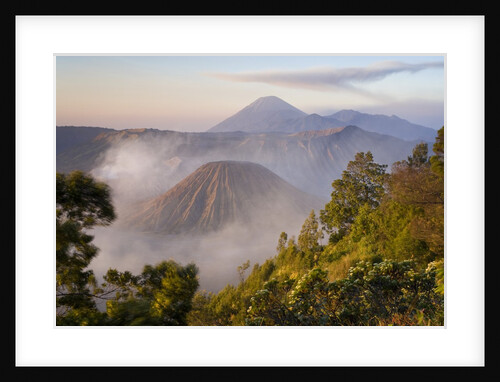 Bromo Volcano in Bromo-Tengger-Semeru National Park by Anonymous