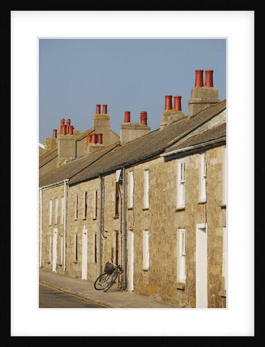 Fishermen's Cottages on The Strand in Hugh Town by Anonymous