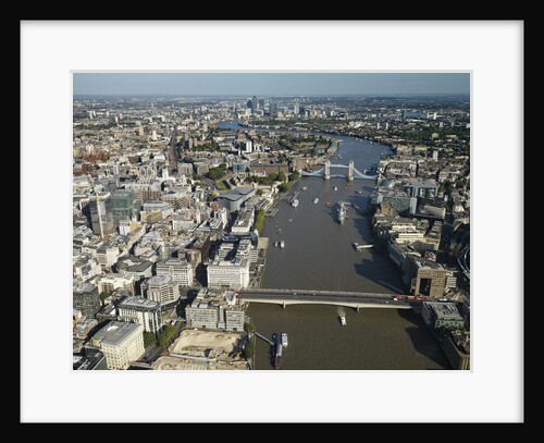 Thames River and London by Anonymous