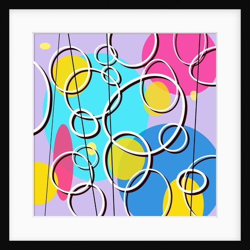 Retro Circles Pattern by Anonymous