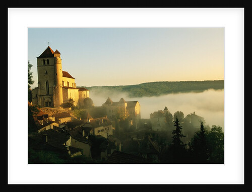 View of Saint-Cirq Lapopie by Anonymous