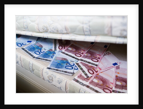 Money Under Mattress by Anonymous