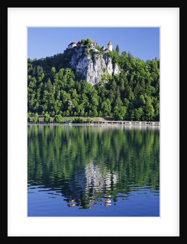 Picturesque Castle Above Lake Bled by Anonymous