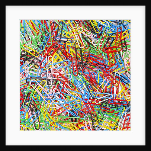 Colorful Paper Clips by Anonymous