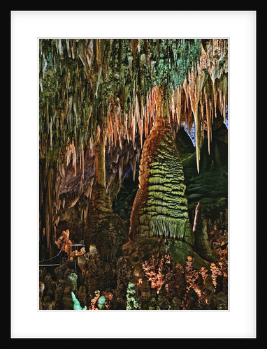 Temple of the Sun Formation at Carlsbad Caverns by Anonymous