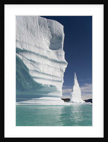 Icebergs in Ililussat by Anonymous