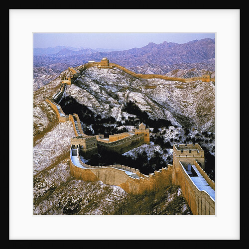 The Great Wall at Jinshanling in Winter by Anonymous
