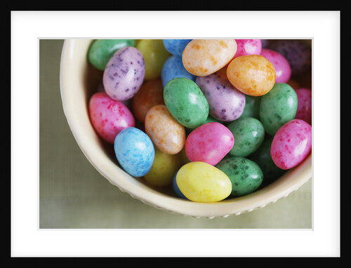 Bowl of Jelly Beans by Anonymous