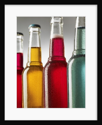 Four Cool Bottles of Alcopops by Anonymous