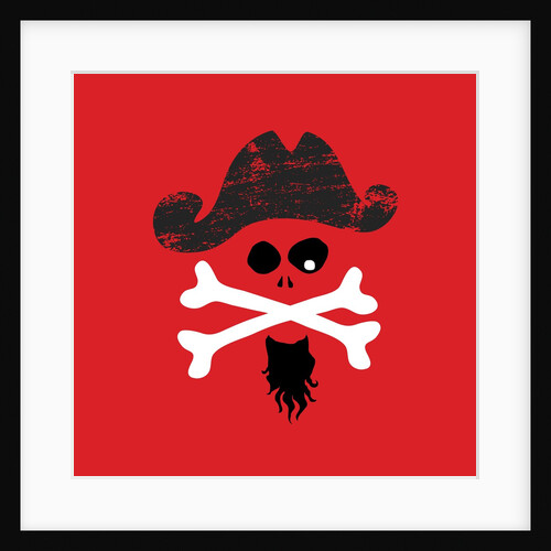 Pirate Skull by Anonymous