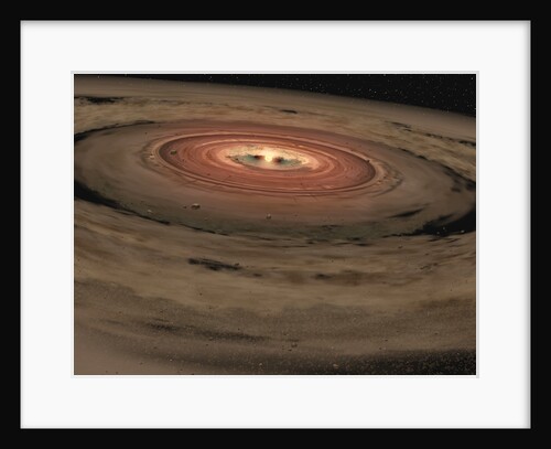 Artist's Conception of a Protoplanetary Disk by Anonymous