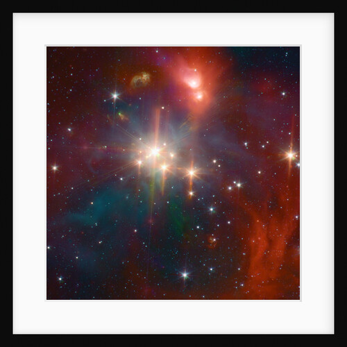Infrared Image of the Coronet Cluster by Anonymous