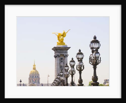 Pont Alexandre III and Hotel des Invalides by Anonymous