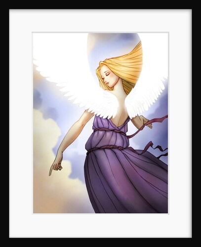 Angel Pointing by Anonymous