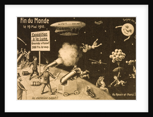 Souvenir Postcard for "La Fin du Monde" by Anonymous