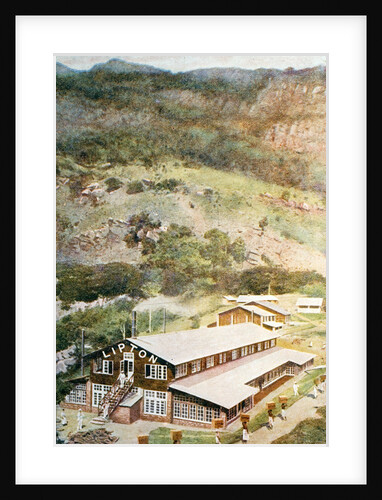 Lipton Tea Drying Building on Plantation in Sri Lanka by Anonymous