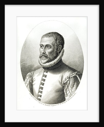 Portrait of Charles de l'Ecluse by Anonymous
