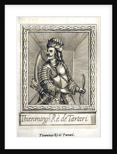 Portrait of King Thienmingo of Tartary by Anonymous