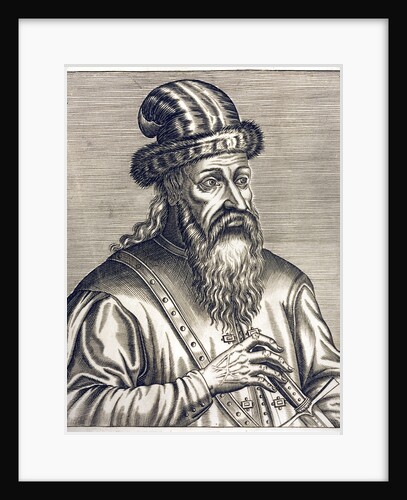 Portrait of Gjergj Kastrioti Skanderbeg by Anonymous
